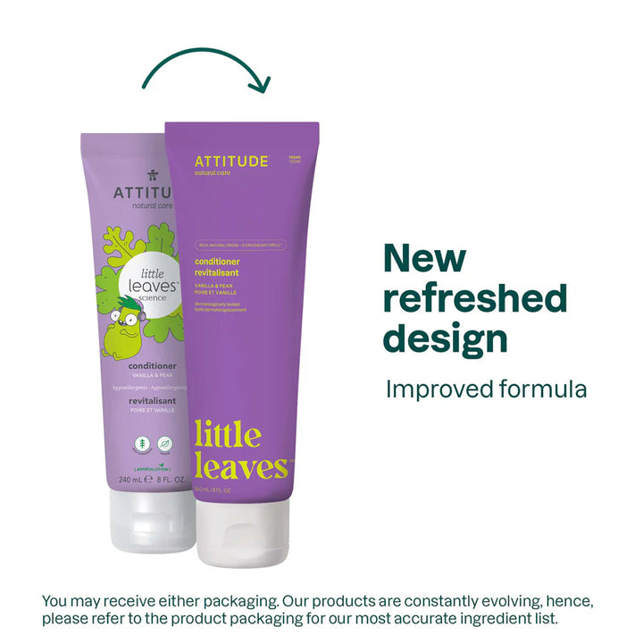 Attitude Little Leaves Conditioner, Vanilla and Pear 240ml