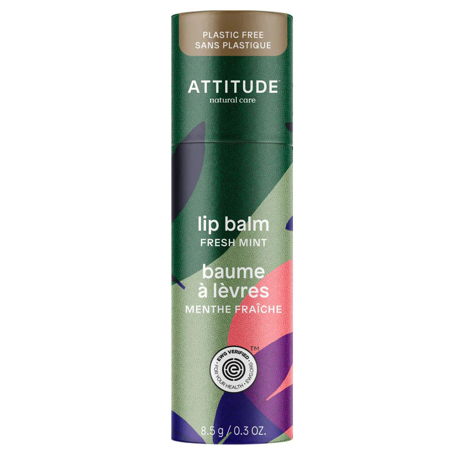 Attitude Leaves Bar Lip Balm Mint 8.5g