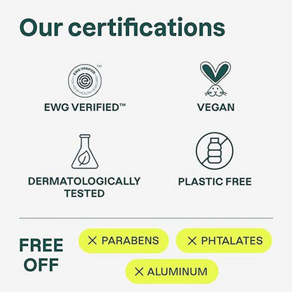 Attitude Super Leaves Plastic Free Deodorant, Orange Leaves 85g