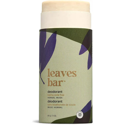 Attitude Super Leaves Plastic Free Deodorant, Herbal Musk 85g