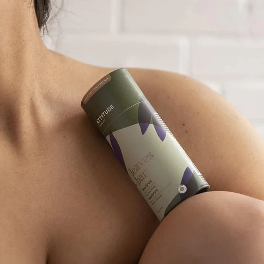 Attitude Super Leaves Plastic Free Deodorant, Herbal Musk 85g