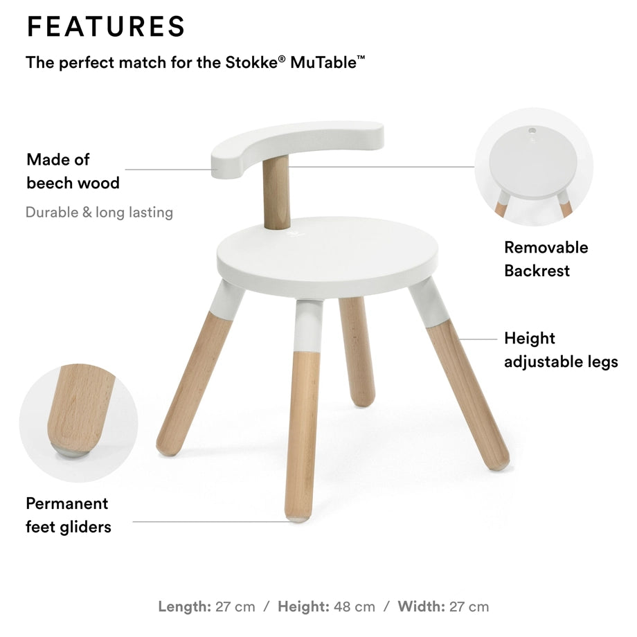 Stokke Mutable Chair V2 (White)