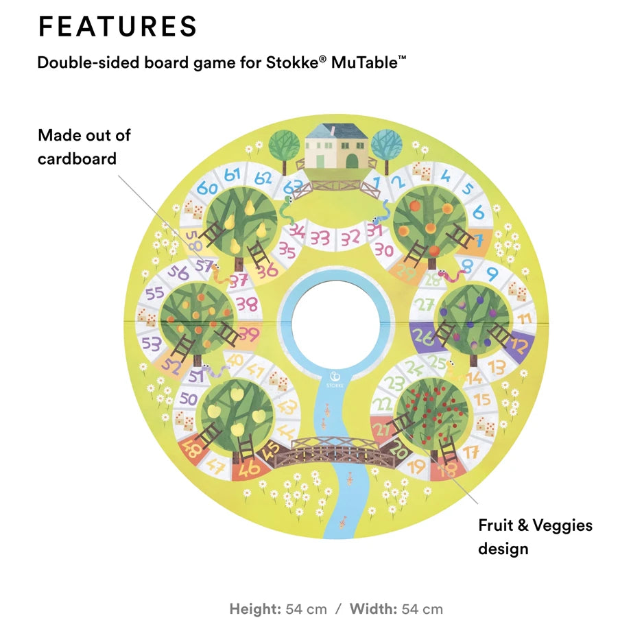 Stokke Mutable Play Board (Fruit & Vegetable)