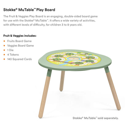 Stokke Mutable Play Board (Fruit & Vegetable)