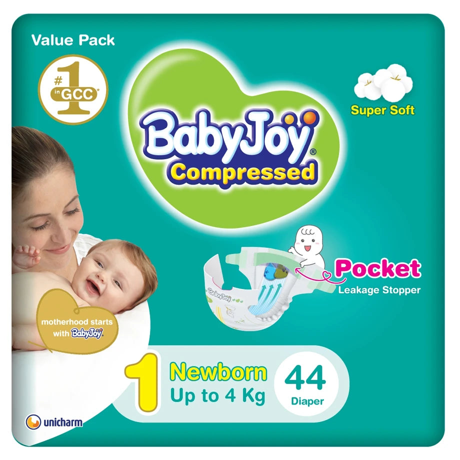 Baby Joy Compressed Diapers