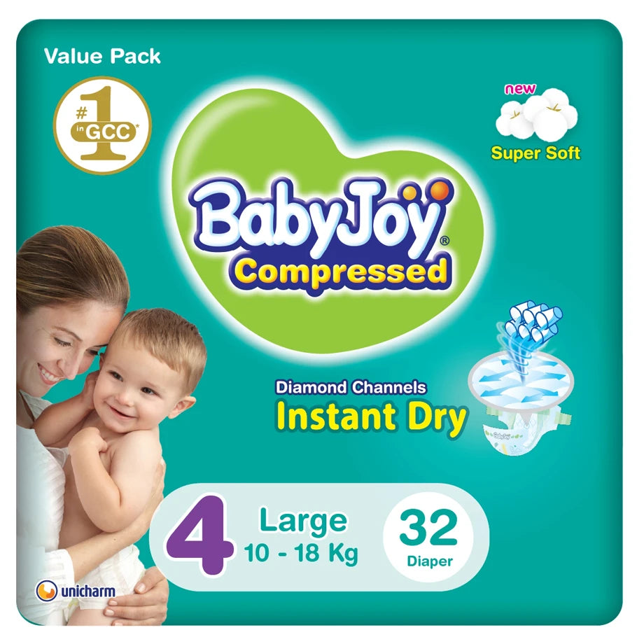 Baby Joy Compressed Diapers