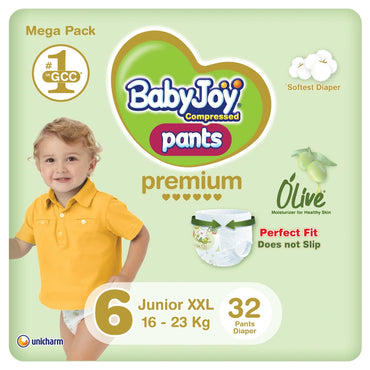Baby Joy Olive Diaper Pants