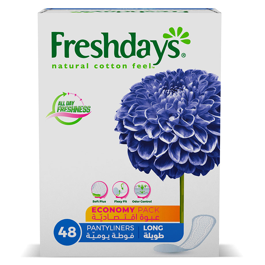 Freshdays Daily Liners Long 48 pads