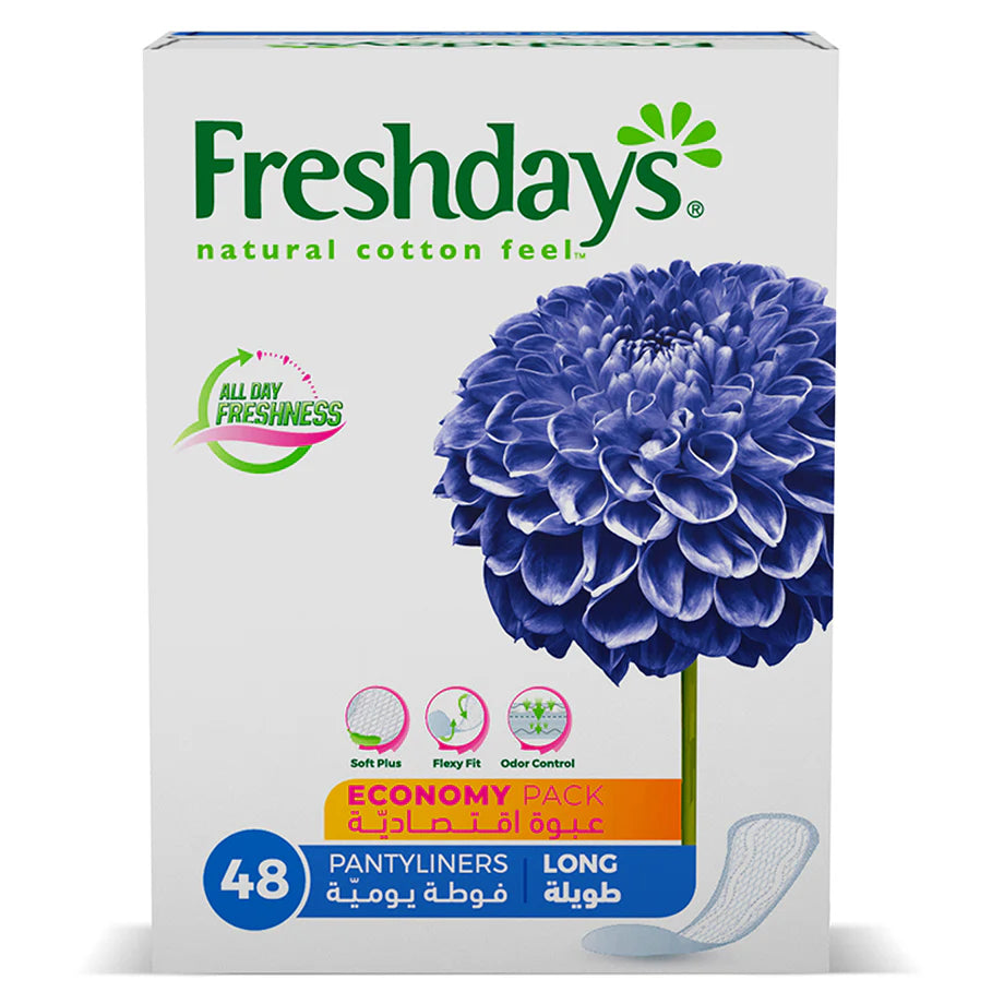 Freshdays Daily Liners Long 48 pads