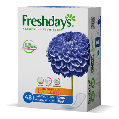 Freshdays Daily Liners Long 48 pads