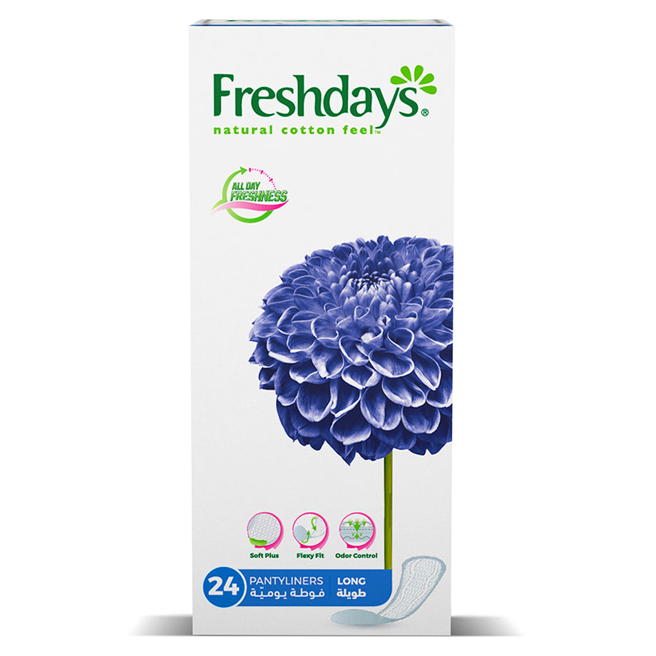 Freshdays Daily Liners Long 24 pads