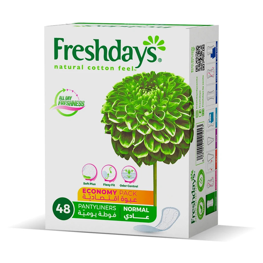 Freshdays Normal Eco Daily Liners (48 Pads)