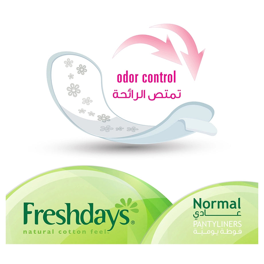 Freshdays Normal Eco Daily Liners (48 Pads)