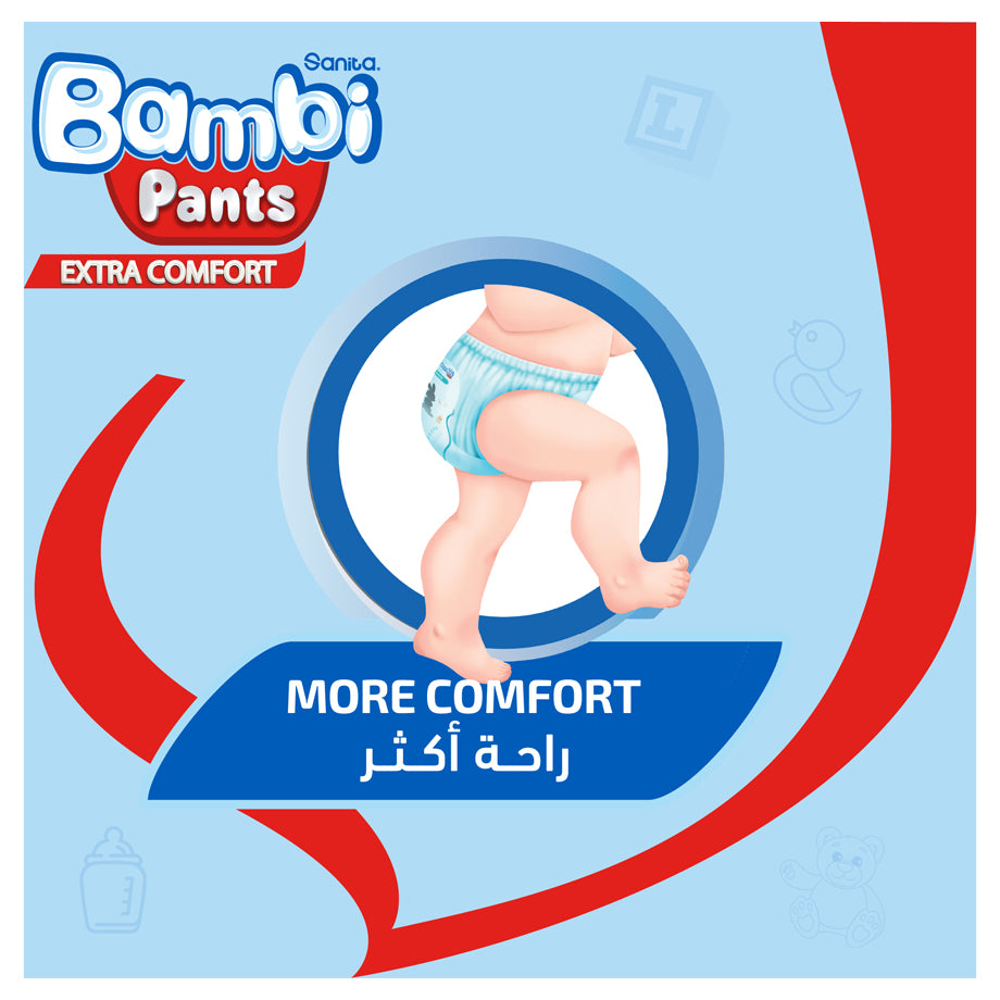 Bambi Pants Jumbo Pack Size 5 XL 12-18 kg - 44's