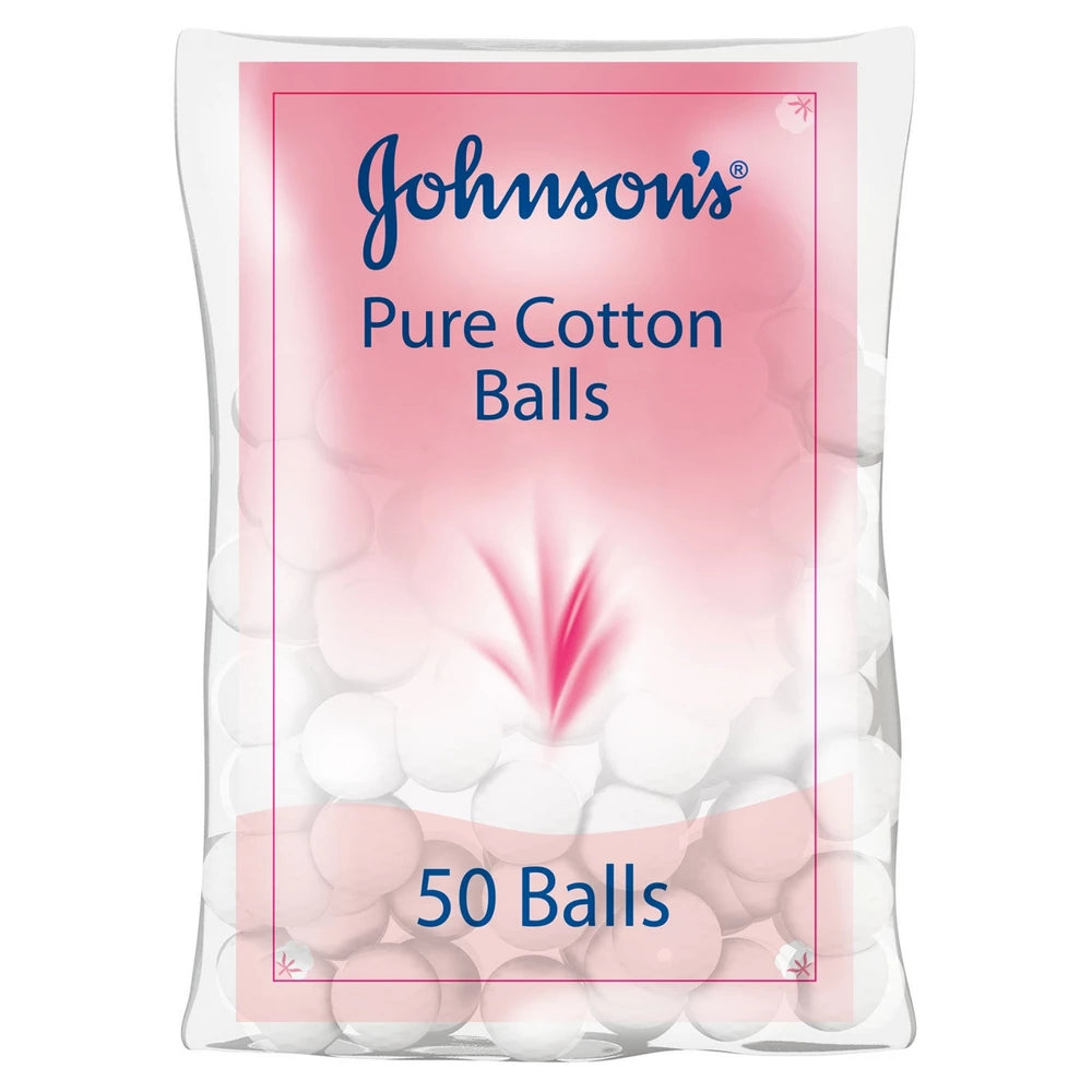 Johnsons Pure Cotton Balls 50'S
