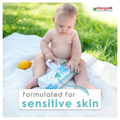 Pureborn Baby Wipes Infused with Organic Chamomile (720 Wipes)