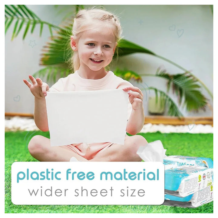 Pureborn Baby Wipes Infused with Organic Chamomile (720 Wipes)