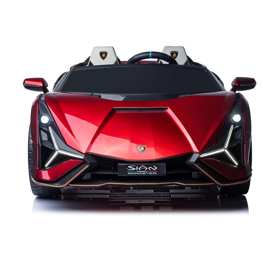 Rayfun Lamborghini Sian License (Red)