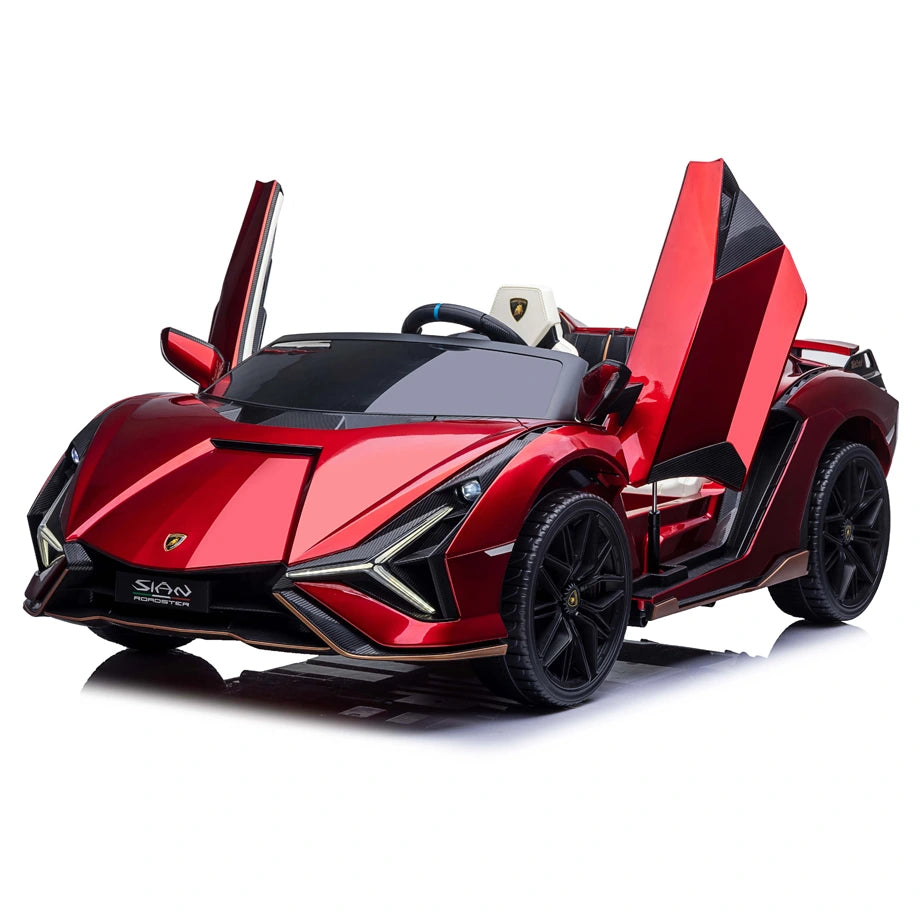 Rayfun Lamborghini Sian License (Red)