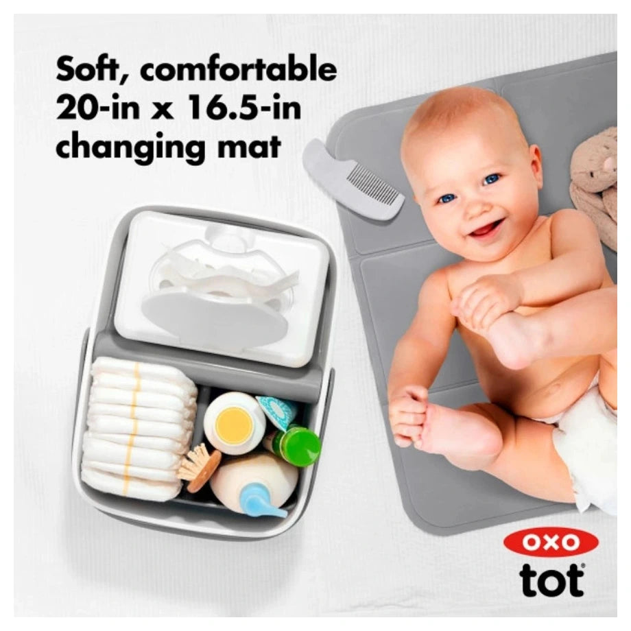 OXO TOT Diaper Caddy (Gray)