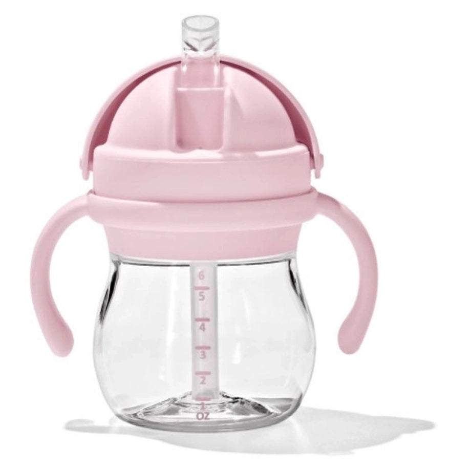 OXO TOT Transitions Straw Cup with Removable Handles 6 Oz (Blossom)
