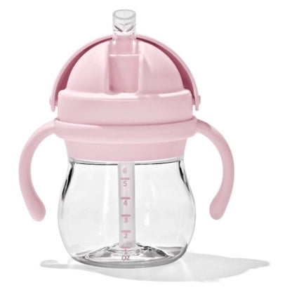 OXO TOT Transitions Straw Cup with Removable Handles 6 Oz (Blossom)