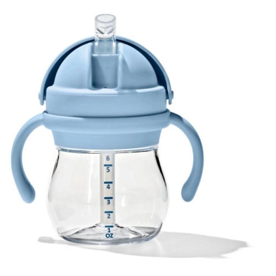 OXO TOT Transitions Straw Cup with Removable Handles 6 Oz (Dusk)
