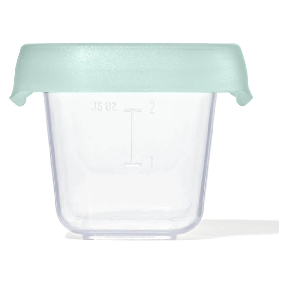 OXO TOT Baby Blocks Food Storage Containers 2 Oz (Opal)