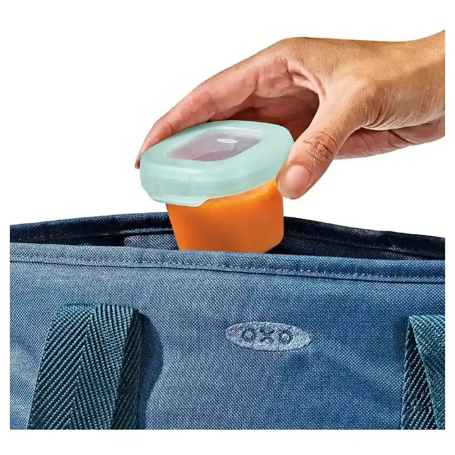 OXO TOT Baby Blocks Food Storage Containers 2 Oz (Opal)