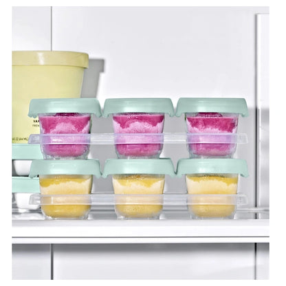 OXO TOT Baby Blocks Food Storage Containers 2 Oz (Opal)