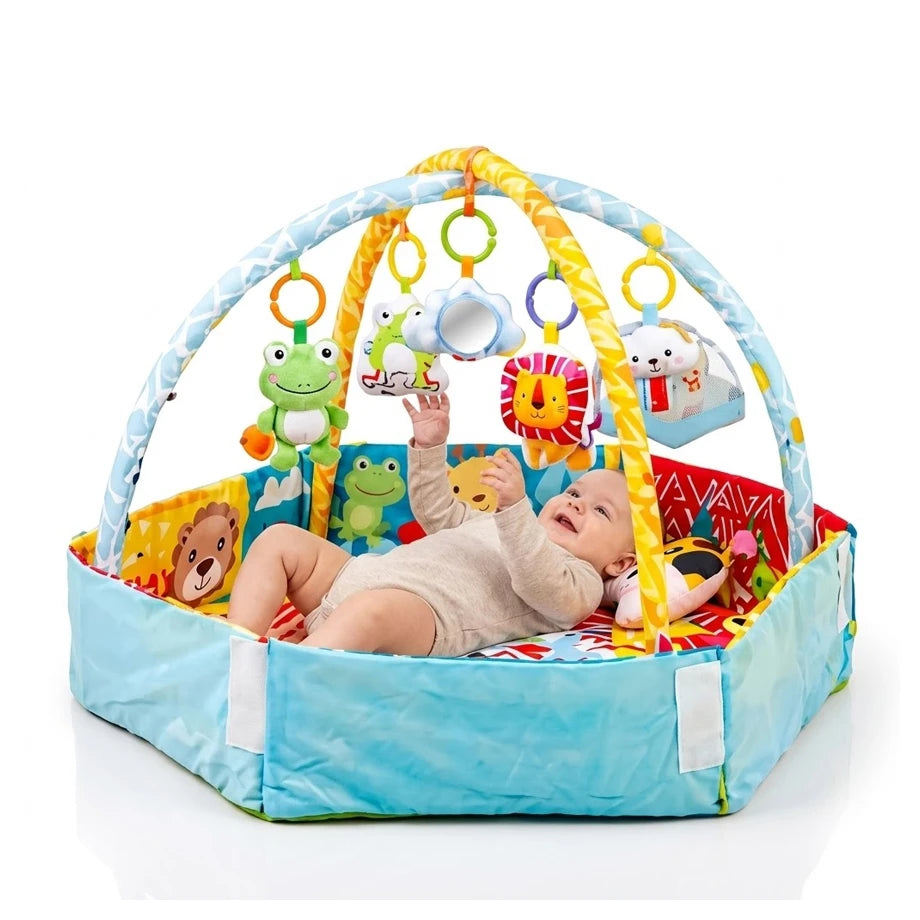 Oobidoo 2-in-1 Baby Play Gym & Tummy Time Mat (0M+)