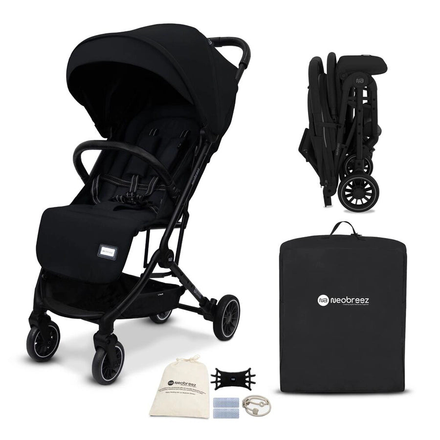 عربة أطفال Neobreez Litex Compact للسفر بحجم المقصورة عربة أطفال Neobreez Litex Compact للسفر بحجم المقصورة