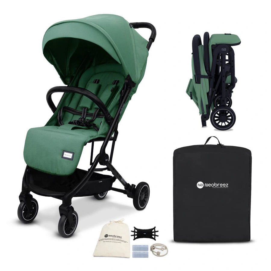 عربة أطفال Neobreez Litex Compact للسفر بحجم المقصورة عربة أطفال Neobreez Litex Compact للسفر بحجم المقصورة