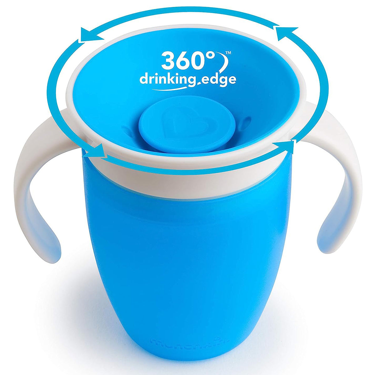 Munchkin - Miracle 360 Trainer Cup with Lid 7oz (Blue)