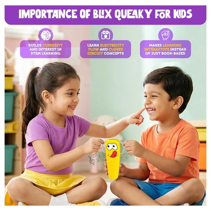 BLIX Queaky Ride-On Scooter (Yellow)