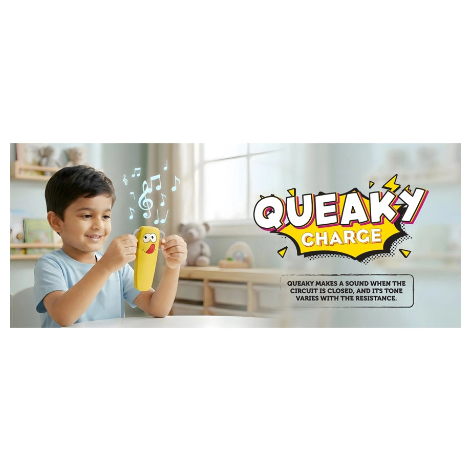 BLIX Queaky Ride-On Scooter (Yellow)