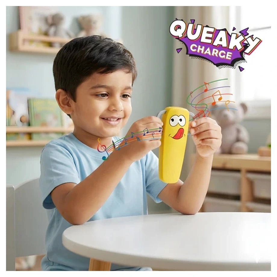 BLIX Queaky Ride-On Scooter (Yellow)