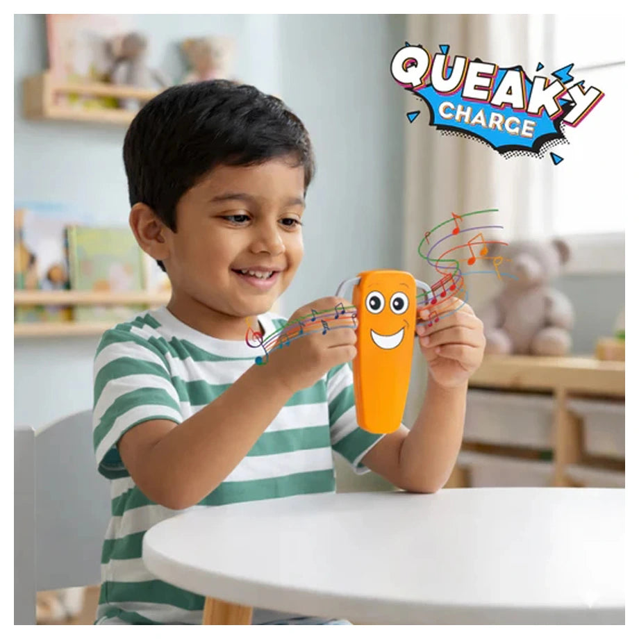 BLIX Queaky Ride-On Scooter (Orange)