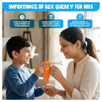 BLIX Queaky Ride-On Scooter (Orange)