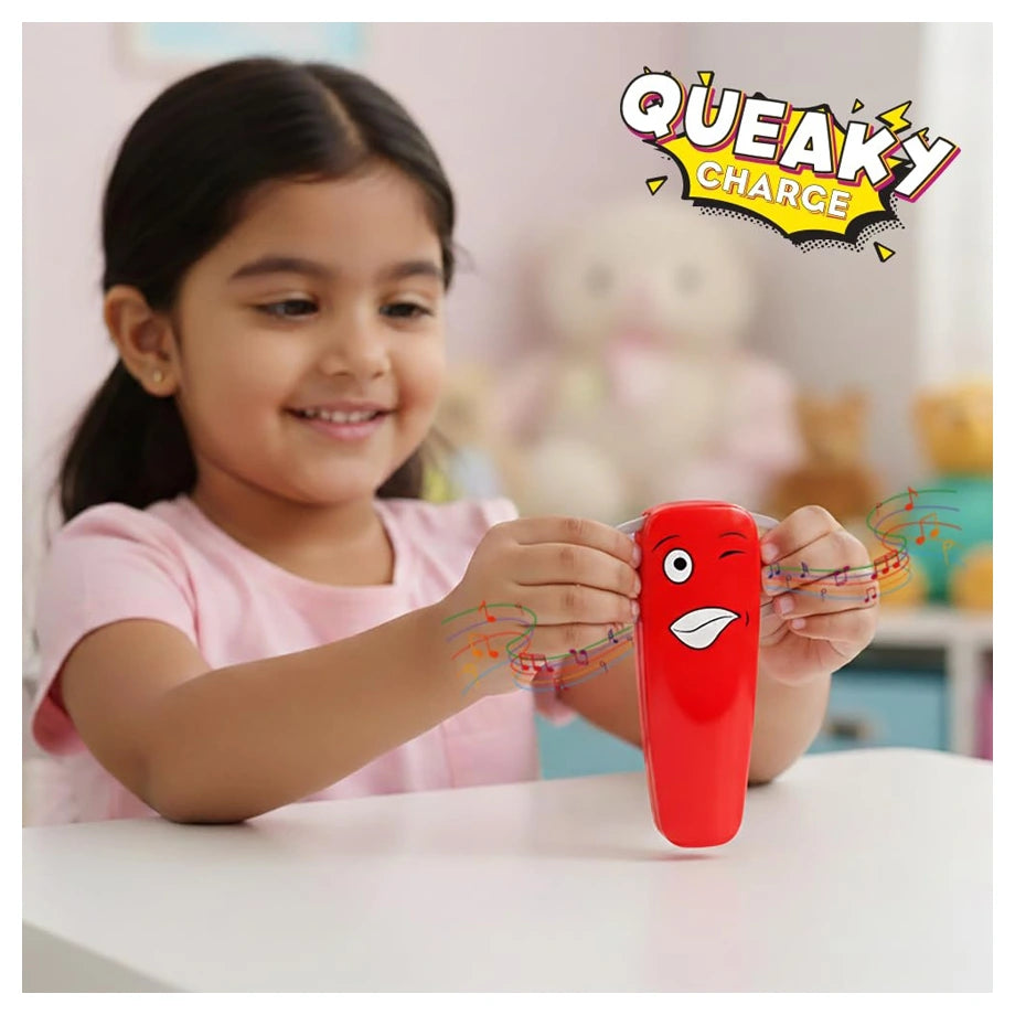 BLIX Queaky Ride-On Scooter (Red)