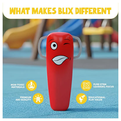 BLIX Queaky Ride-On Scooter (Red)