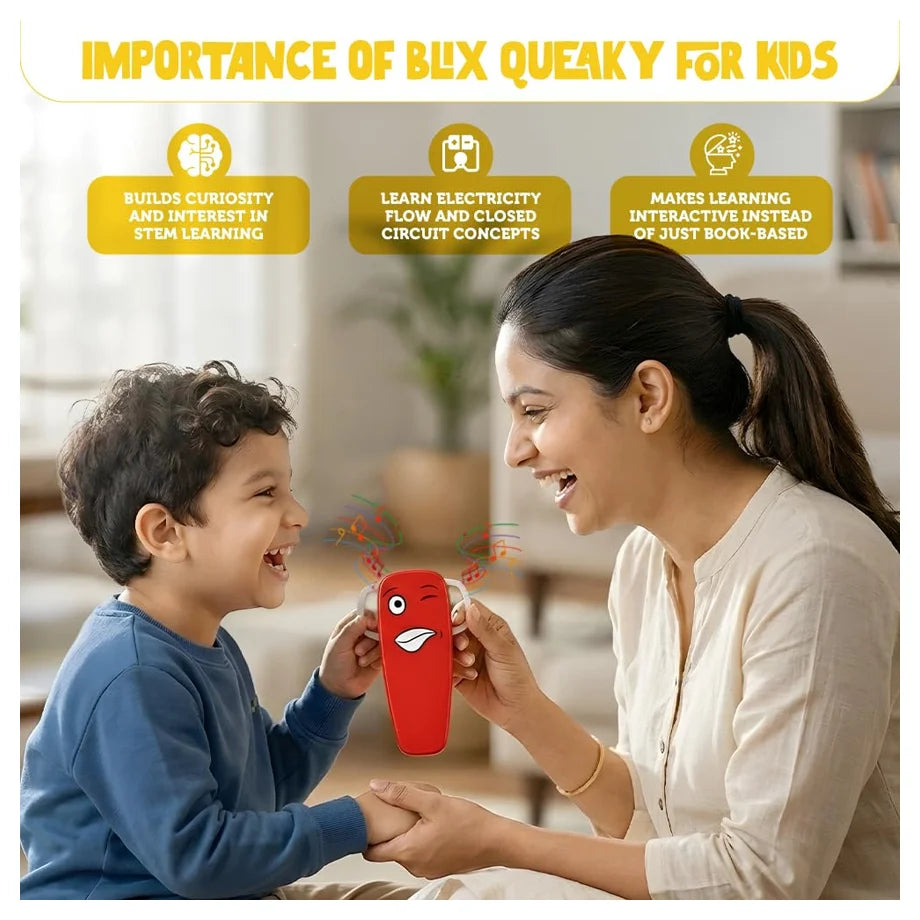 BLIX Queaky Ride-On Scooter (Red)