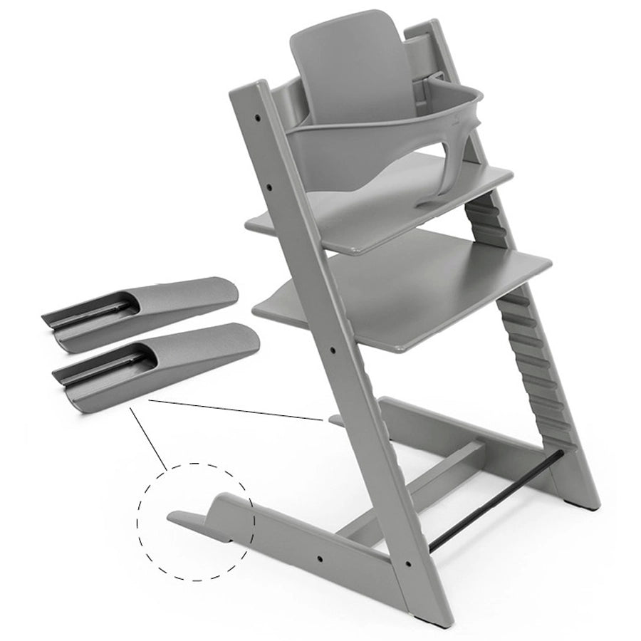 مجموعة الأطفال Stokke Tripp Trapp V2 (رمادي عاصف) مجموعة الأطفال Stokke Tripp Trapp V2 (رمادي عاصف)