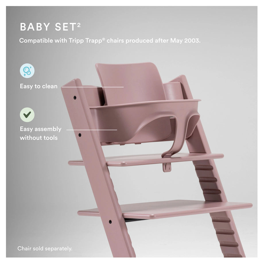 Stokke Tripp Trapp Baby Set V2 Heather (Mauve)