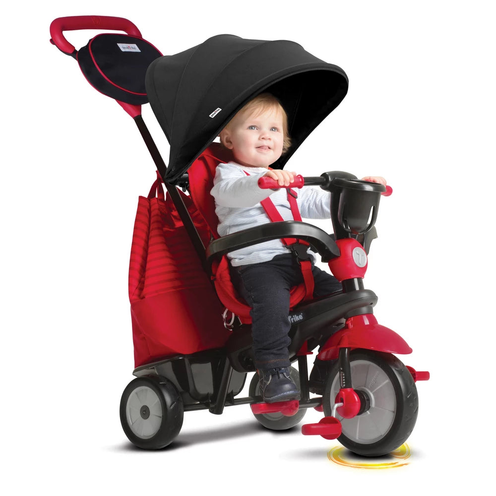 دراجة ثلاثية العجلات SmarTrike Swing DLX للأطفال (حمراء) دراجة ثلاثية العجلات SmarTrike Swing DLX للأطفال (حمراء)