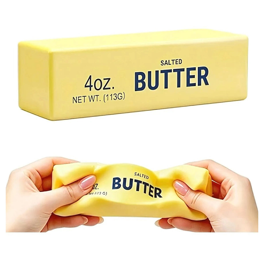 Realistic Butter Stress Ball