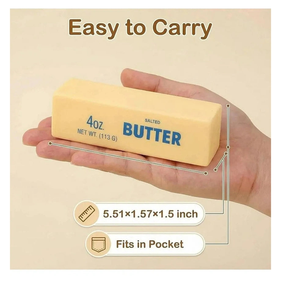 Realistic Butter Stress Ball
