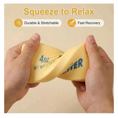 Realistic Butter Stress Ball