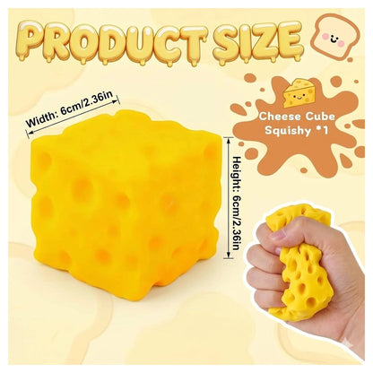 Squeeze Cheese Stress Toy