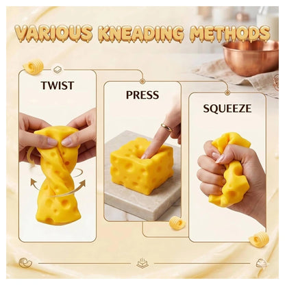 Squeeze Cheese Stress Toy
